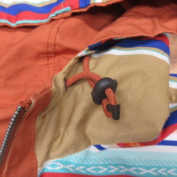 TOMMY HILFIGER REVERSIBLE COTTON JACKET SOUTHWEST PRINT X-LARGE, XL - Picture 5 of 11